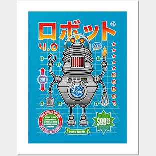 Robot 4.0 - Kitchen edition Posters and Art